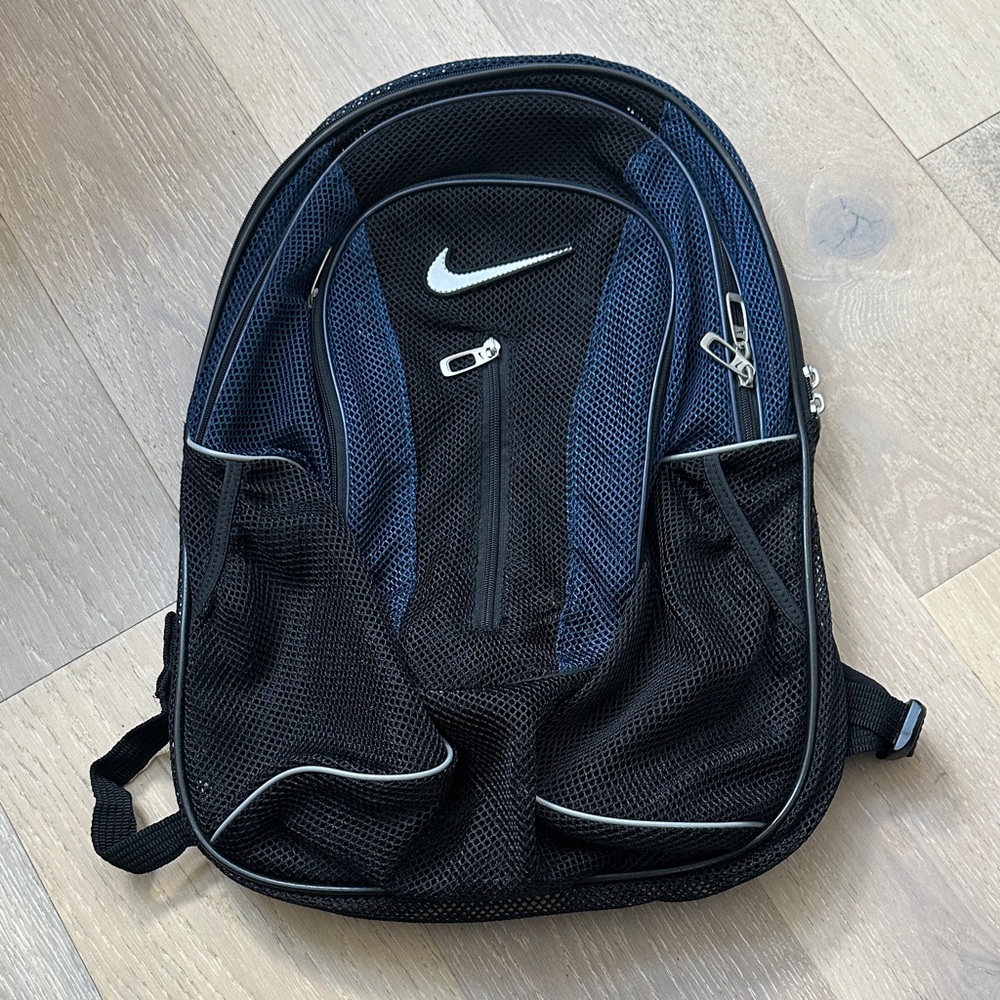 Nike Black and Navy Men's Backpack